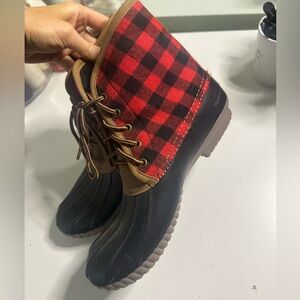 Simply southern Plaid Boots